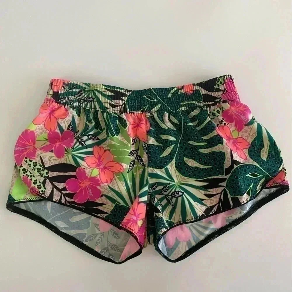 California Waves Women’s Hawaiian Swim Cover up Shorts - Size XS